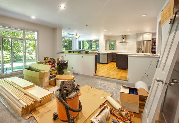 Professional Cabinet Refacing technician working in Riverside, NJ